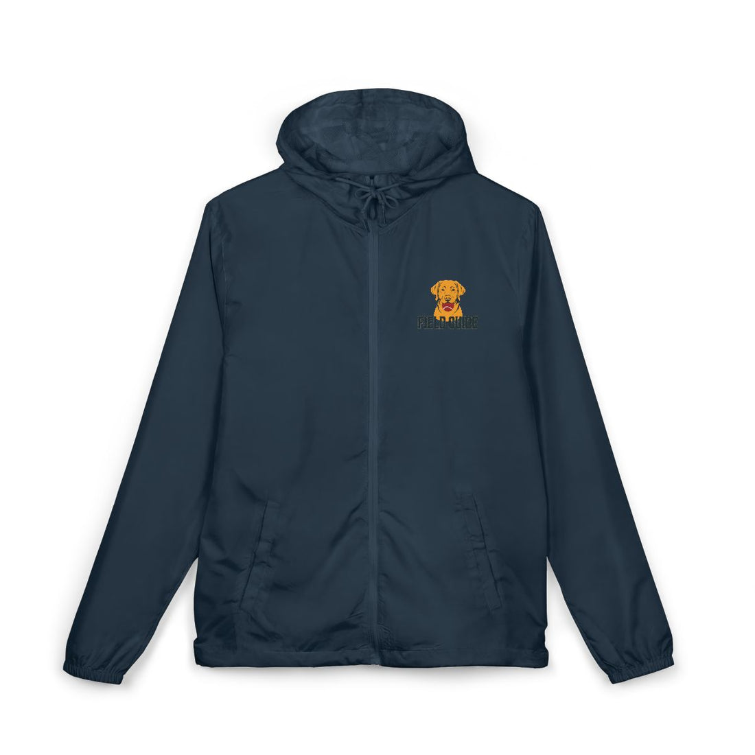 Classic Navy — Front | Labrador Retriever Field Guide Windbreaker