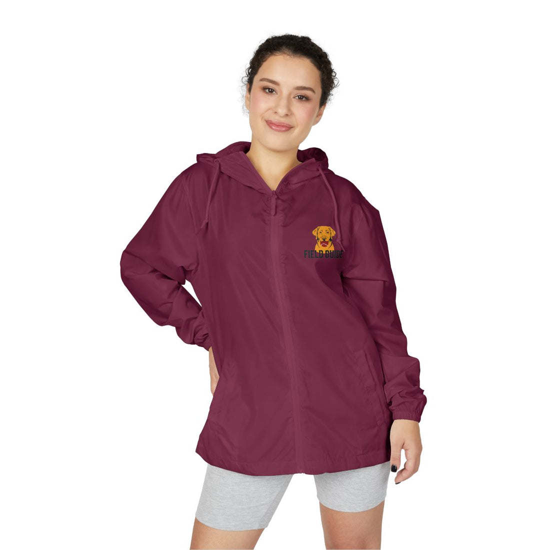 Maroon — Lifestyle | Labrador Retriever Field Guide Windbreaker