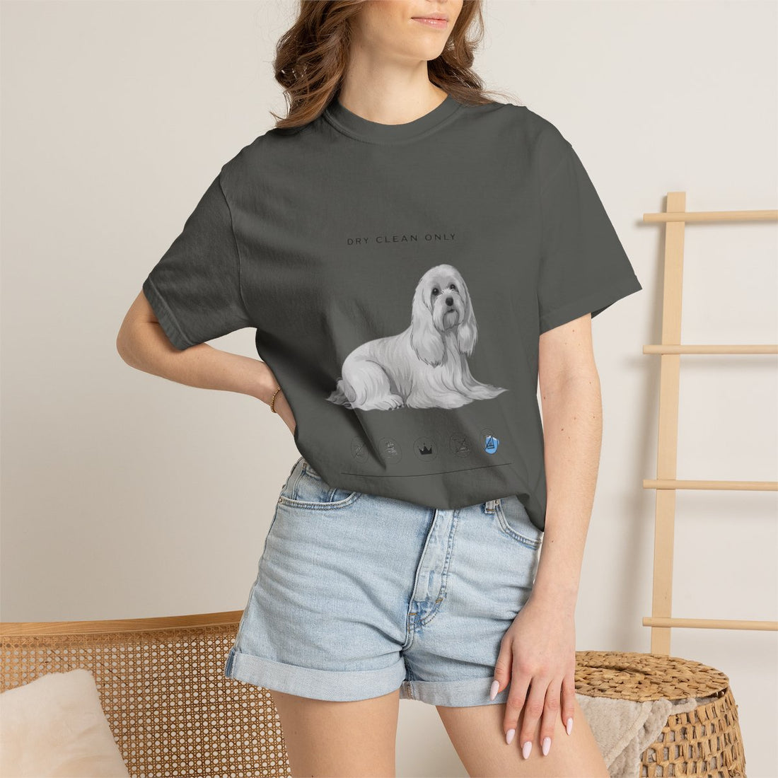 Pepper — Lifestyle | Maltese 'Dry Clean Only' Garment-Dyed Tee
