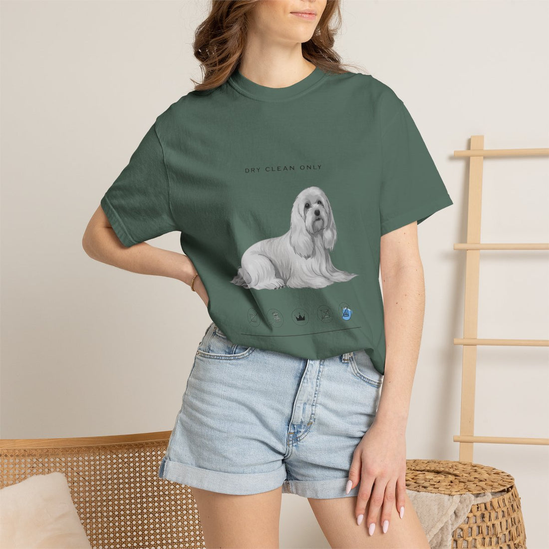 Blue Spruce — Lifestyle | Maltese 'Dry Clean Only' Garment-Dyed Tee