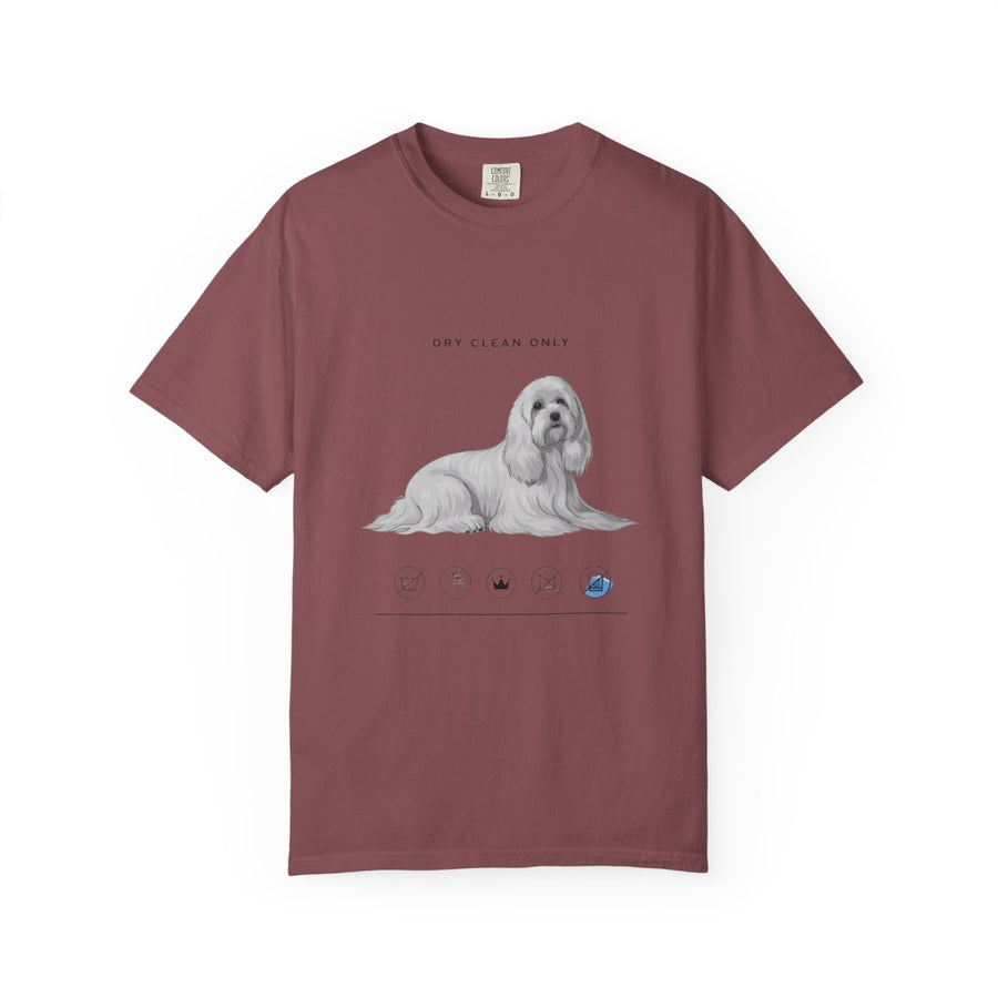 Maltese 'Dry Clean Only' Garment-Dyed Tee