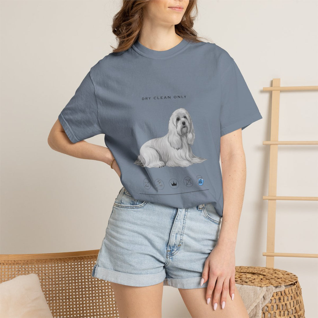 Blue Jean — Lifestyle | Maltese 'Dry Clean Only' Garment-Dyed Tee