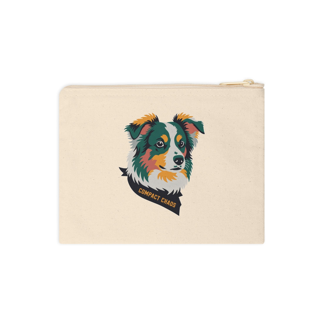Front | Mini Aussie Compact Chaos Accessory Pouch