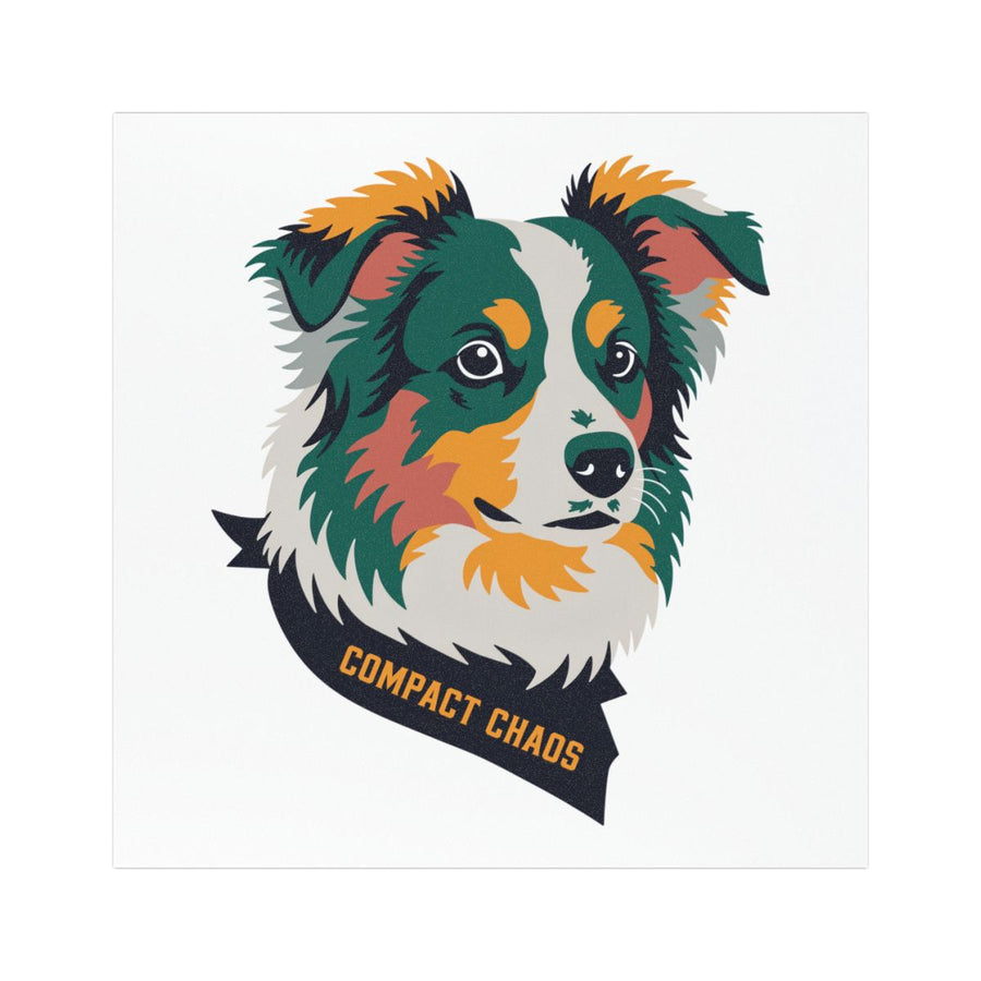 Mini Aussie Compact Chaos Car Magnet