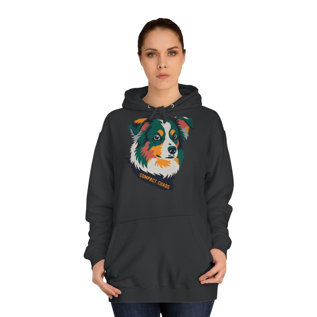 Jet Black — Lifestyle | Mini Aussie "Compact Chaos" Hoodie