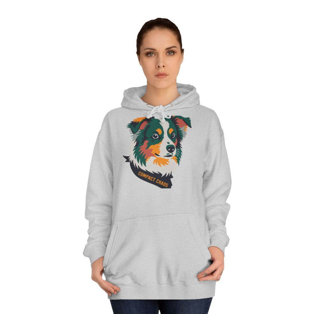 Heather Grey — Lifestyle | Mini Aussie "Compact Chaos" Hoodie