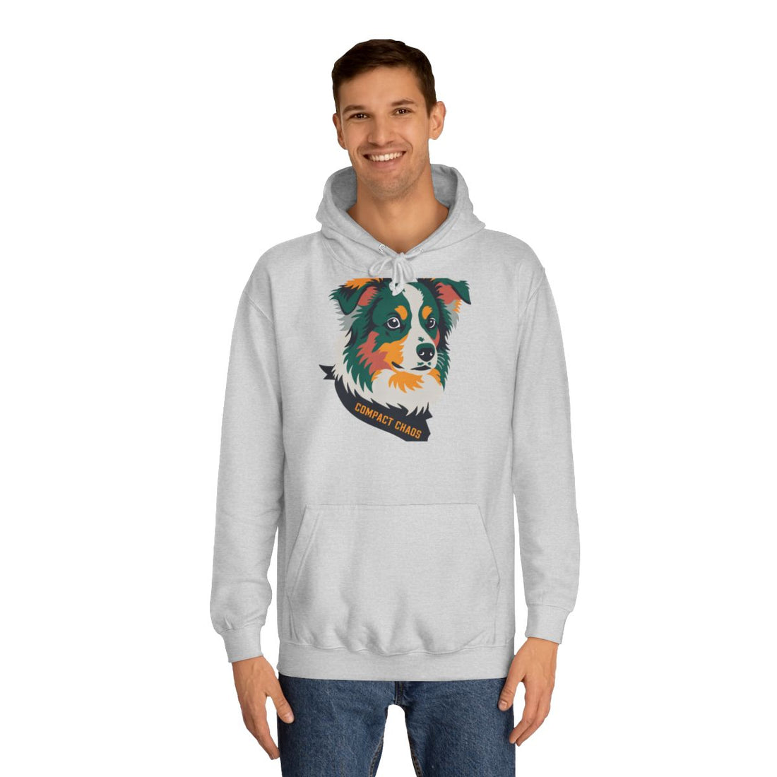 Heather Grey — Lifestyle | Mini Aussie "Compact Chaos" Hoodie