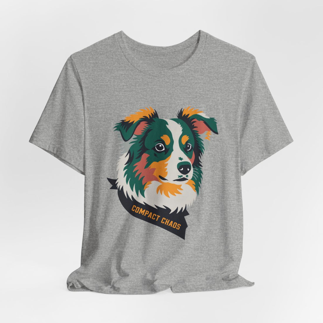 Athletic Heather — Hanging | Mini Aussie "Compact Chaos" Men's Tee