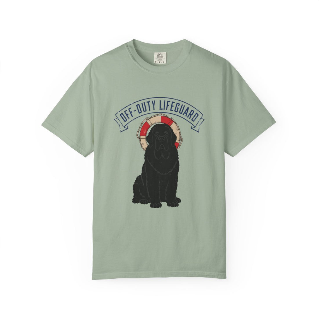 Bay — Front | Newfoundland 'Off-Duty Lifeguard' Garment-Dyed Tee