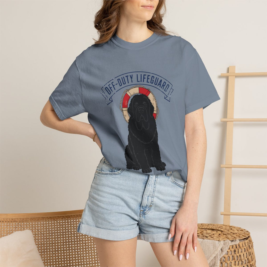 Blue Jean — Lifestyle | Newfoundland 'Off-Duty Lifeguard' Garment-Dyed Tee