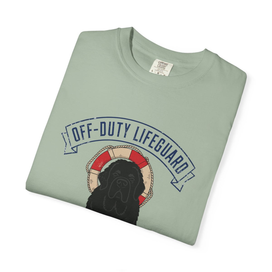 Bay — Folded | Newfoundland 'Off-Duty Lifeguard' Garment-Dyed Tee