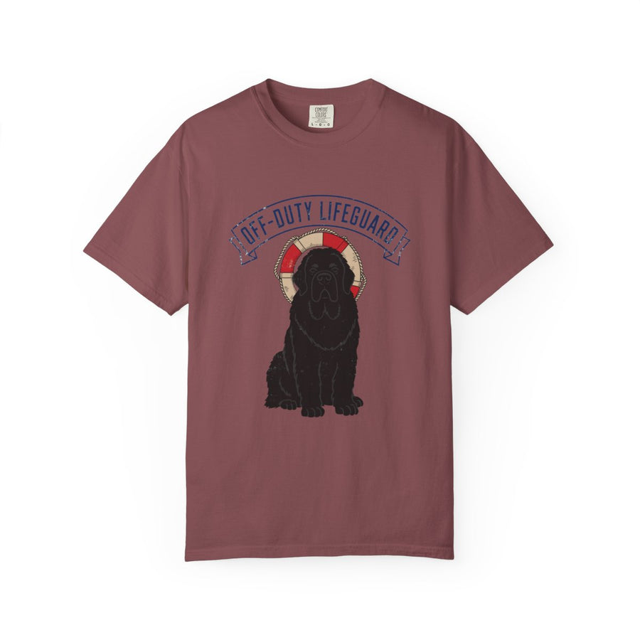 Newfoundland 'Off-Duty Lifeguard' Garment-Dyed Tee
