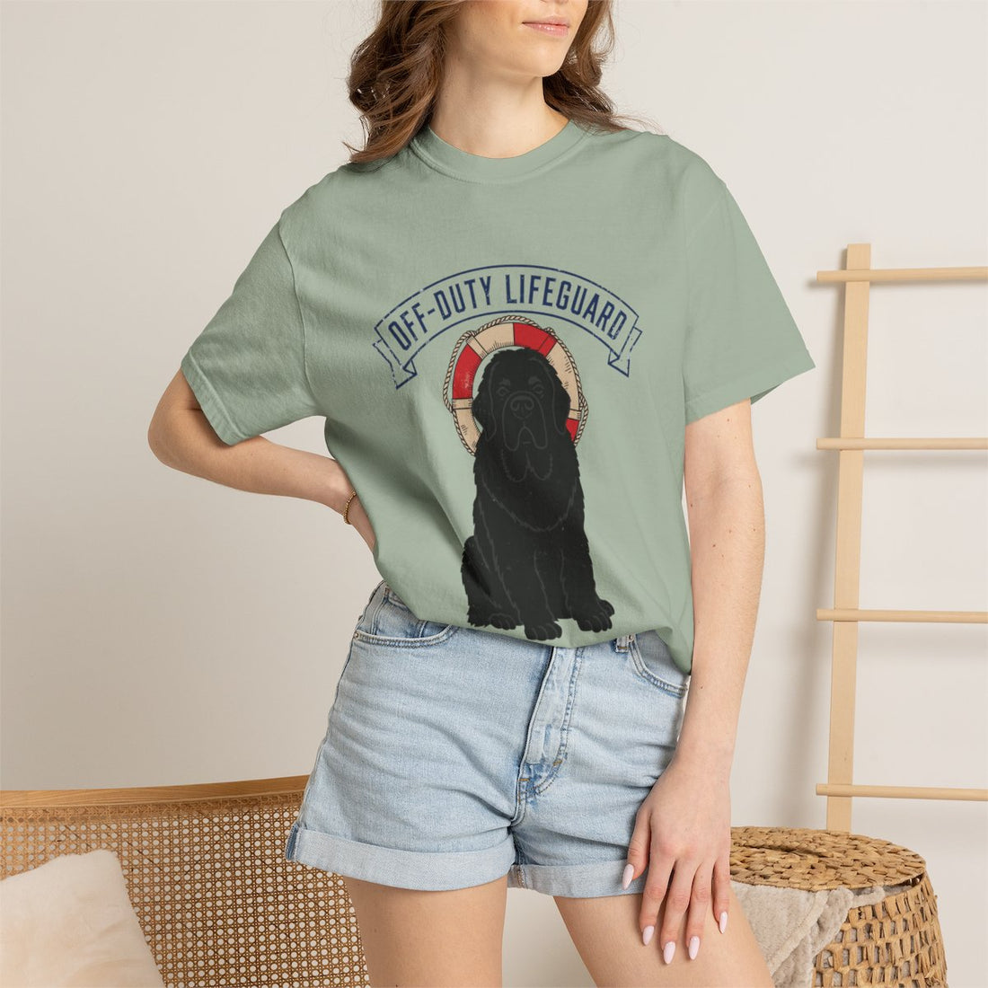 Bay — Lifestyle | Newfoundland 'Off-Duty Lifeguard' Garment-Dyed Tee