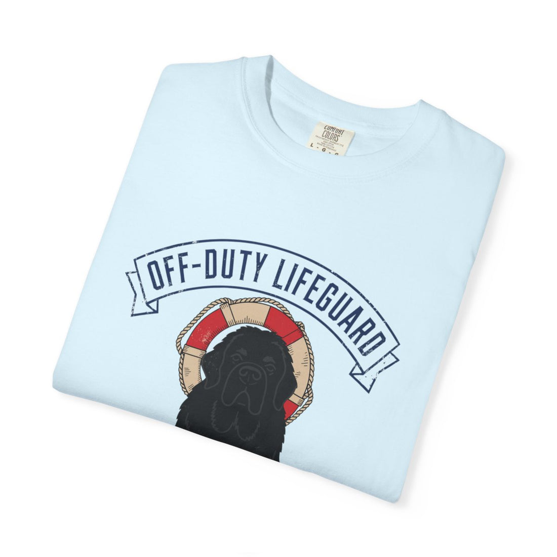 Chambray — Folded | Newfoundland 'Off-Duty Lifeguard' Garment-Dyed Tee