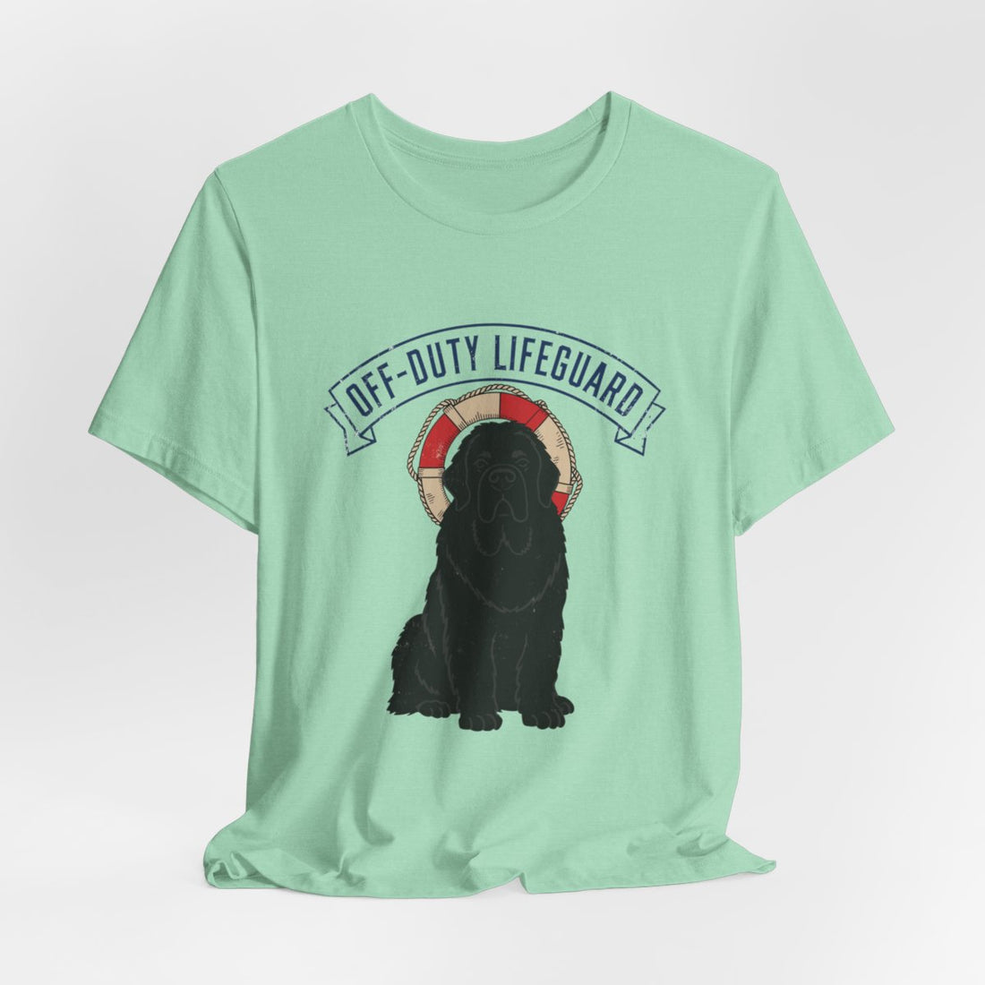 Heather Mint — Hanging | Newfoundland 'Off-Duty Lifeguard' Tee