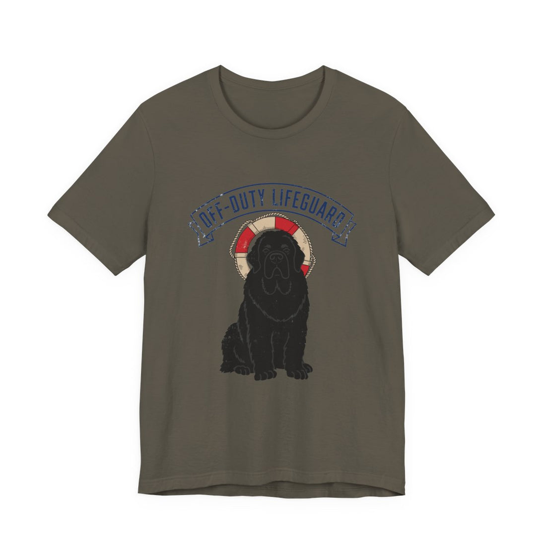 Army — Front | Newfoundland 'Off-Duty Lifeguard' Tee