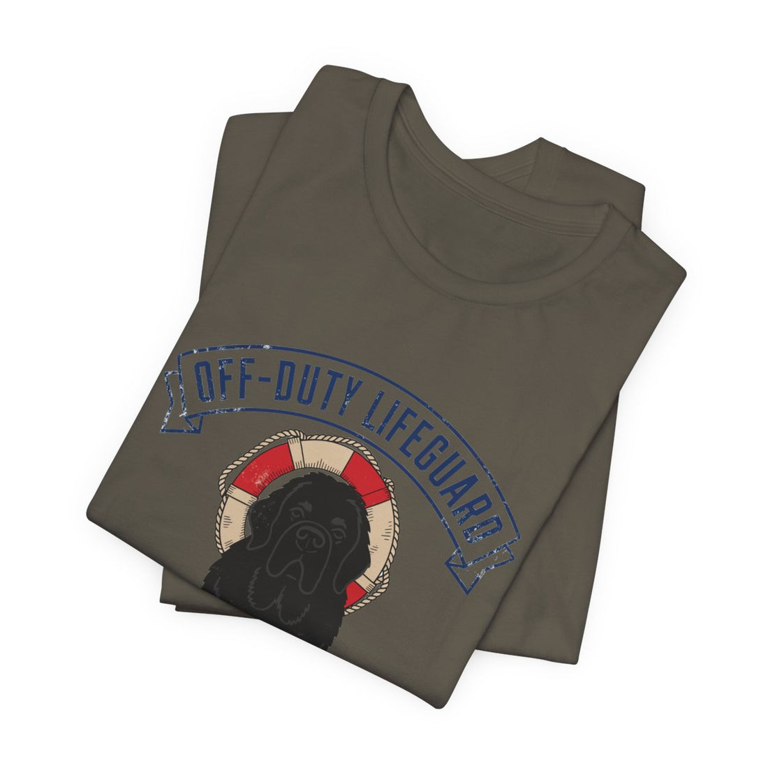 Army — Folded | Newfoundland 'Off-Duty Lifeguard' Tee