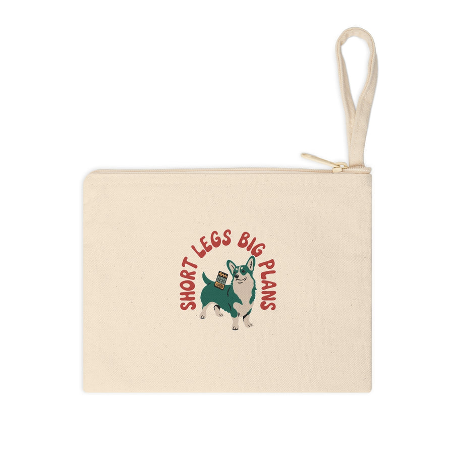 Pembroke Welsh Corgi Corgi Short Legs Big Plans Accessory Pouch