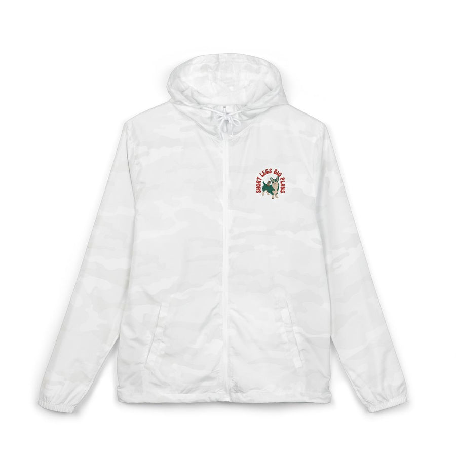 Pembroke Welsh Corgi "Short Legs, Big Plans" Windbreaker