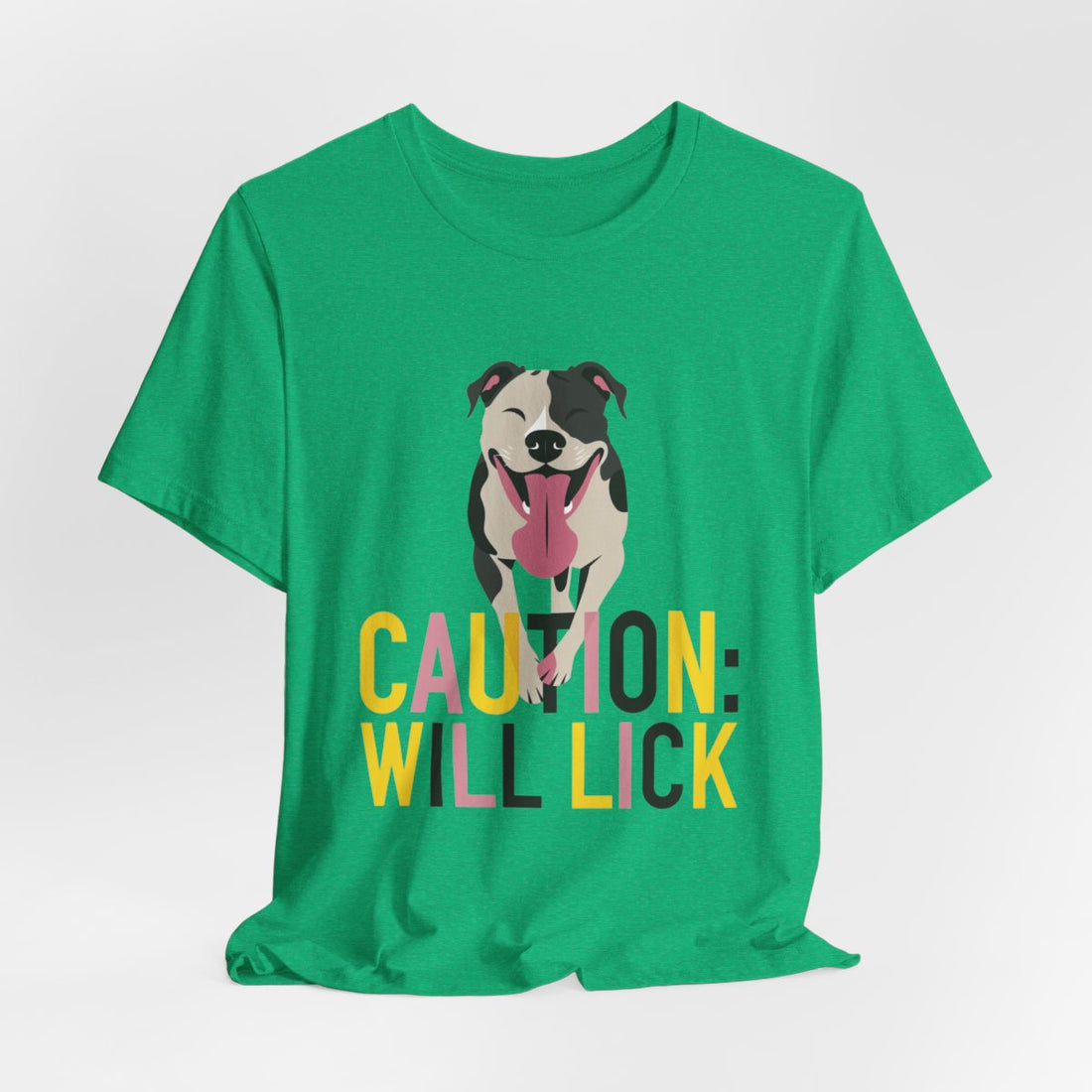 Heather Kelly — Hanging | Pitbull 'Caution: Will Lick' Tee