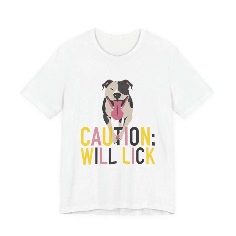 Pitbull 'Caution: Will Lick' Tee