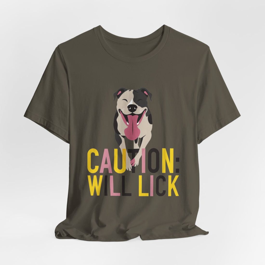 Army — Hanging | Pitbull 'Caution: Will Lick' Tee