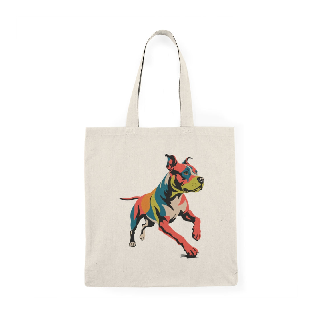 Natural — Front | Pitbull Hug Department Tote