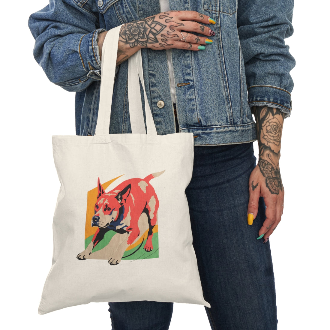 Natural — Lifestyle | Pitbull Mix Best Mistake Tote