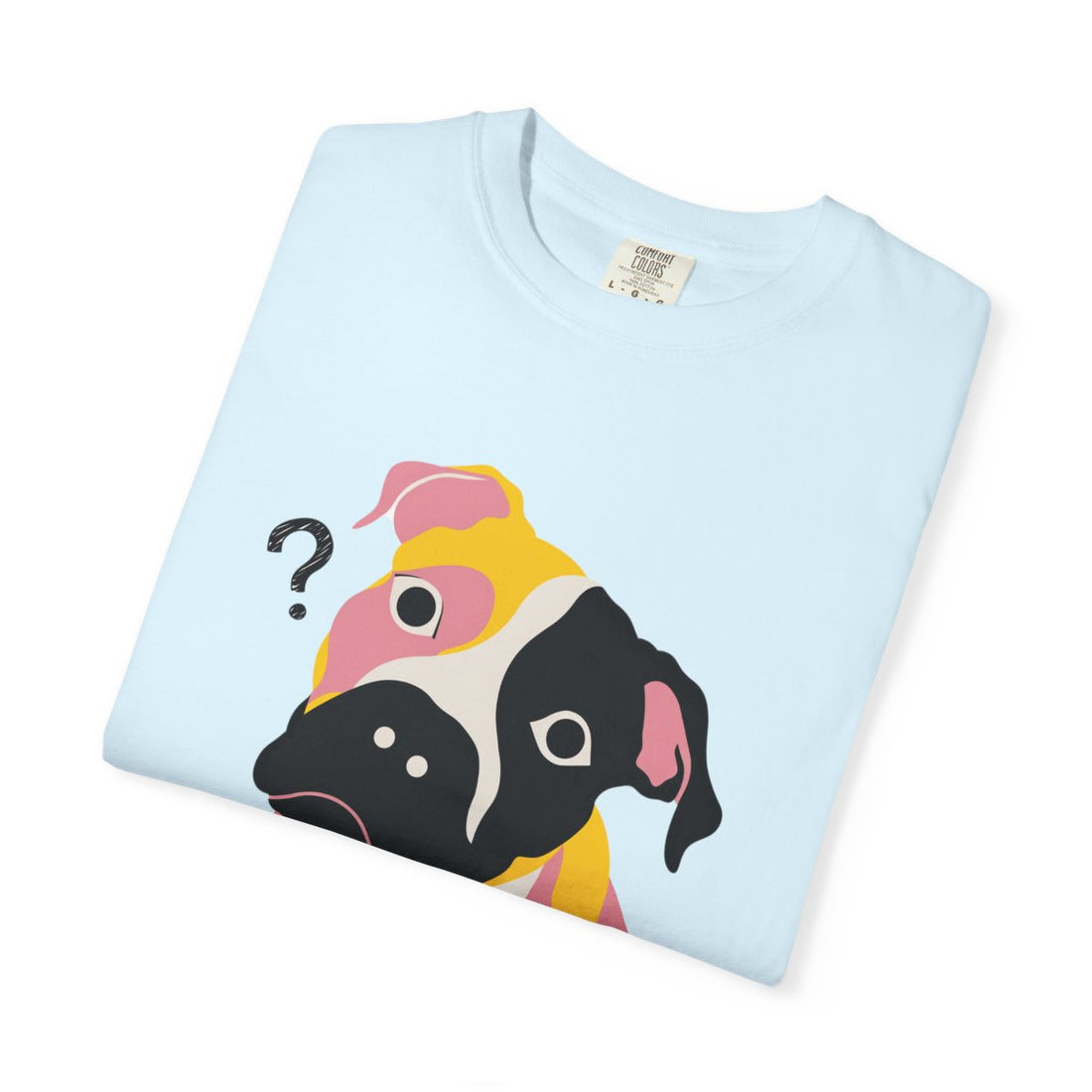 Chambray — Folded | Pitbull Mix 'Results Inconclusive' Garment-Dyed Tee