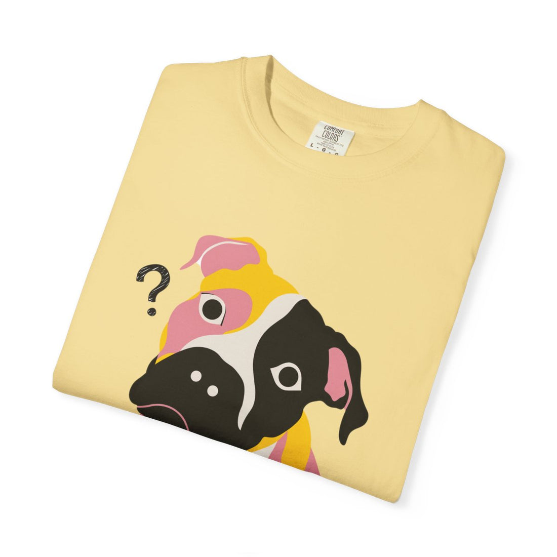 Butter — Folded | Pitbull Mix 'Results Inconclusive' Garment-Dyed Tee