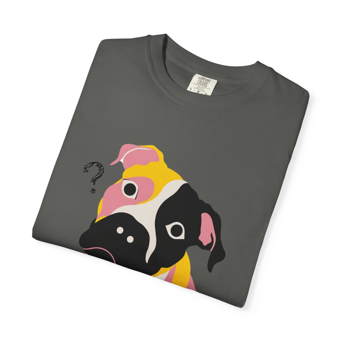 Pepper — Folded | Pitbull Mix 'Results Inconclusive' Garment-Dyed Tee