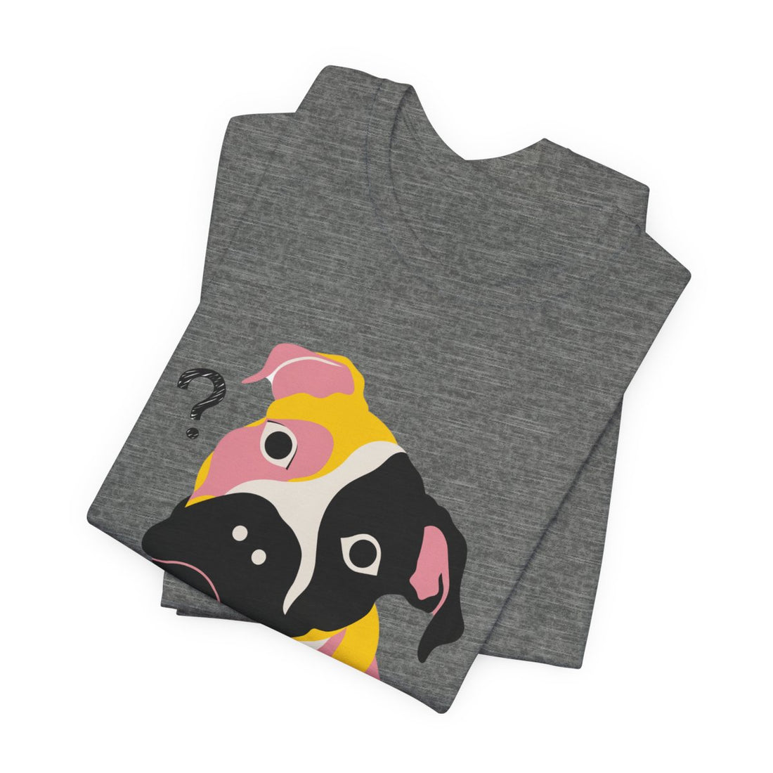 Deep Heather — Folded | Pitbull Mix 'Results Inconclusive' Tee