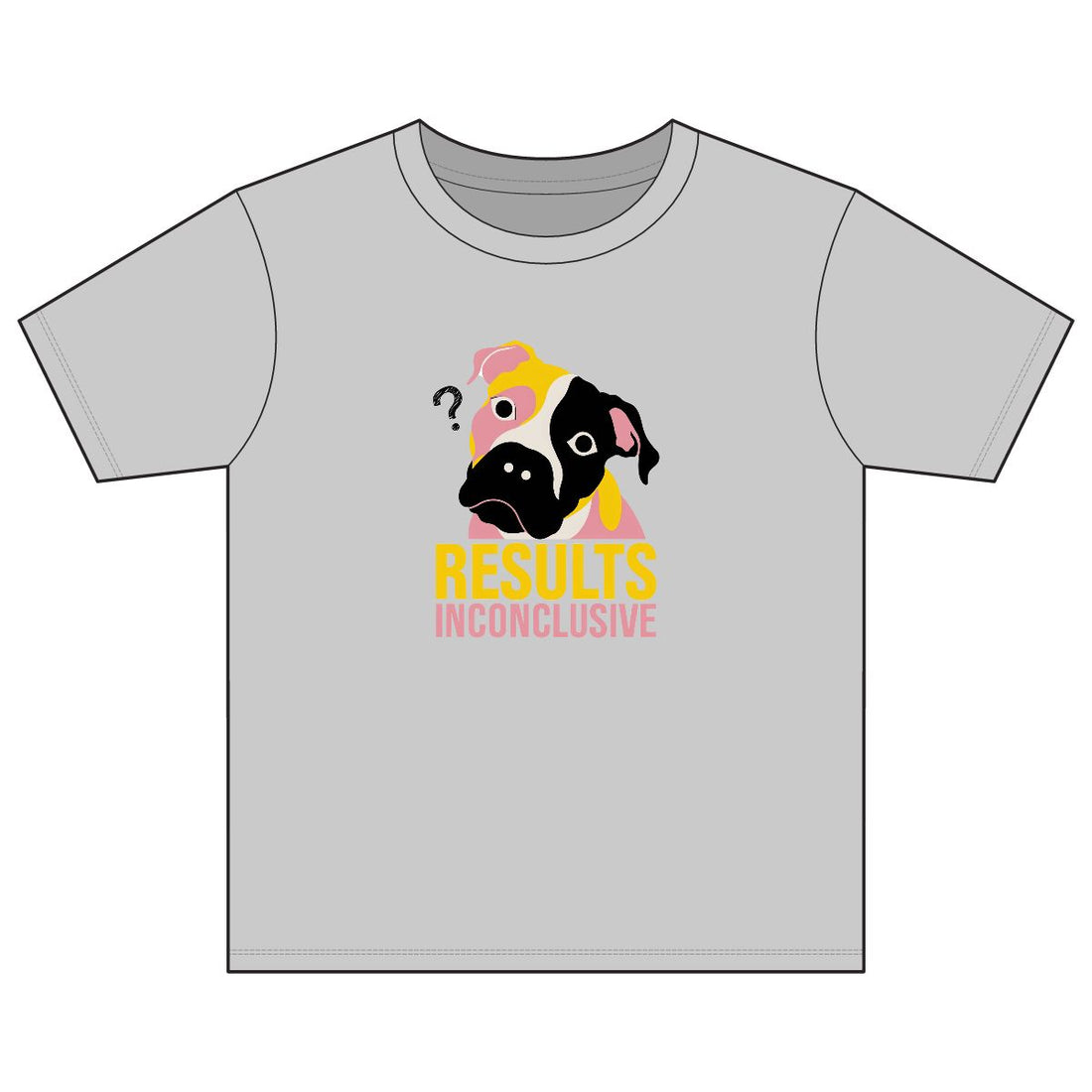 Sport Grey — Front | Pitbull Mix 'Results Inconclusive' Youth Tee
