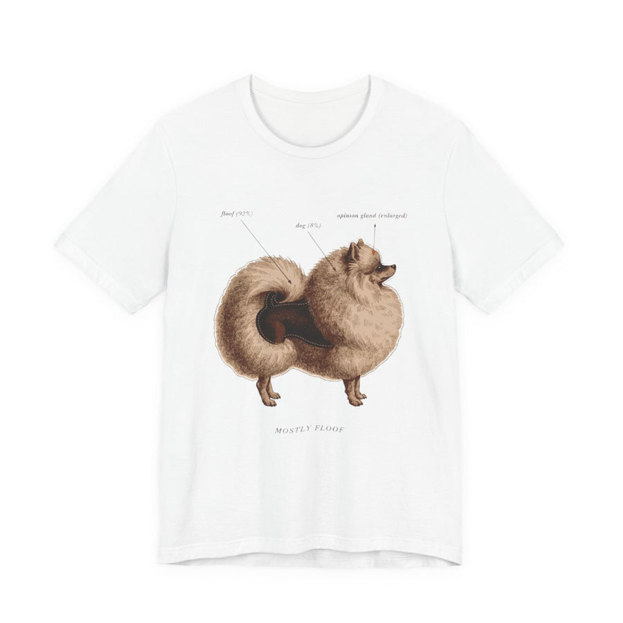 Pomeranian 'Mostly Floof' Tee