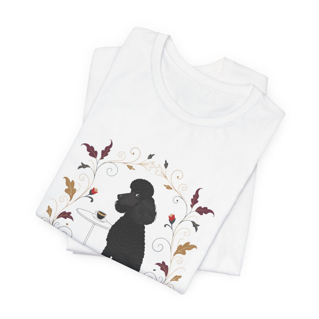 White — Folded | Poodle 'Smarter Than You' Tee