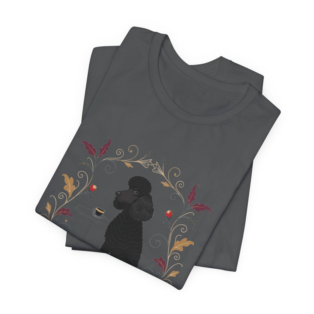 Asphalt — Folded | Poodle 'Smarter Than You' Tee