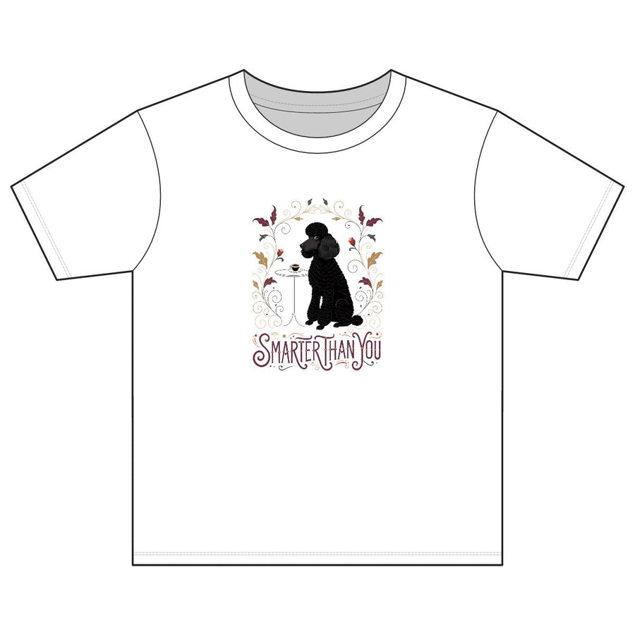 Poodle 'Smarter Than You' Youth Tee