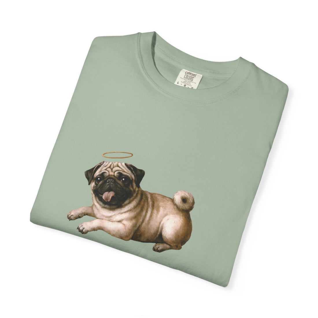 Bay — Folded | Pug 'Professional Mouth Breather' Garment-Dyed Tee