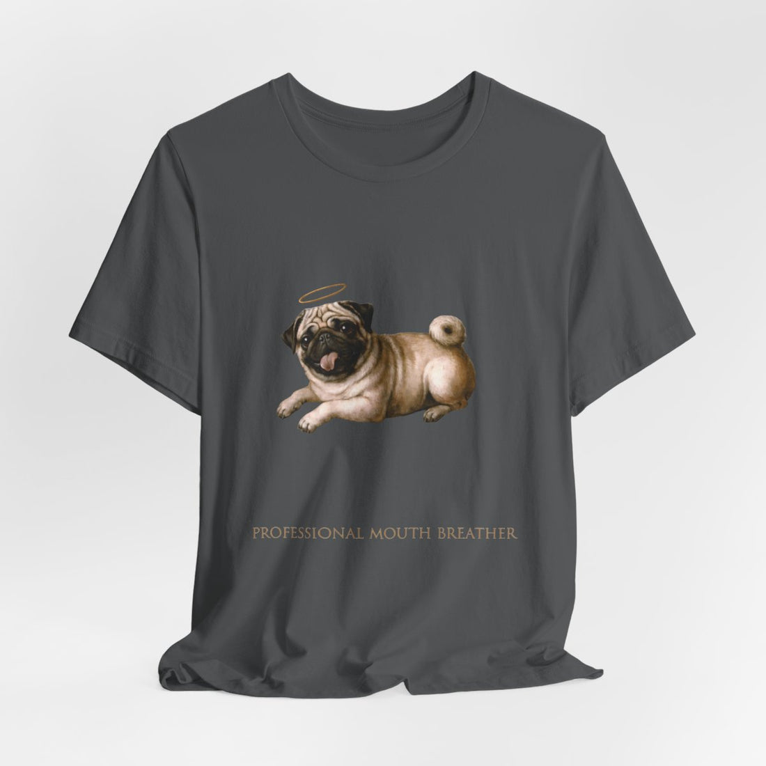 Asphalt — Hanging | Pug 'Professional Mouth Breather' Tee