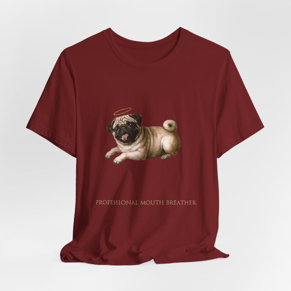 Cardinal — Hanging | Pug 'Professional Mouth Breather' Tee