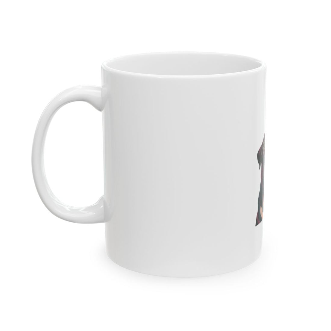 11oz — Left side | Pug Snore Section Coffee Mug
