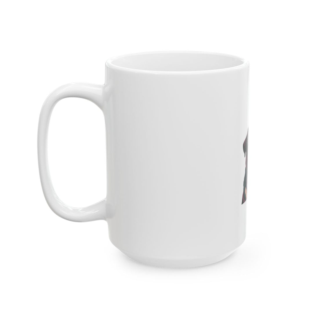 15oz — Left side | Pug Snore Section Coffee Mug