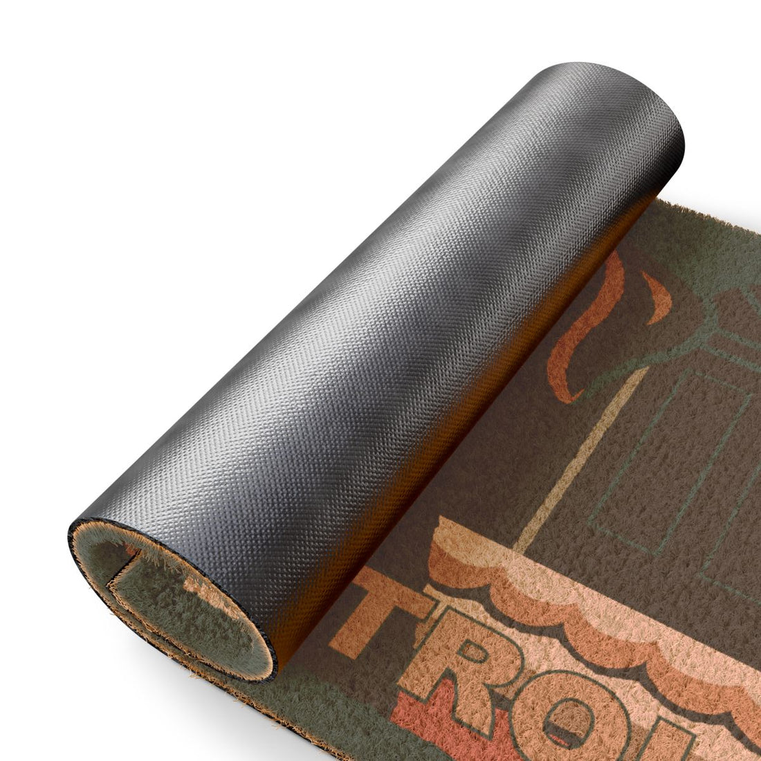 Rolled | Rottweiler Porch Patrol Doormat