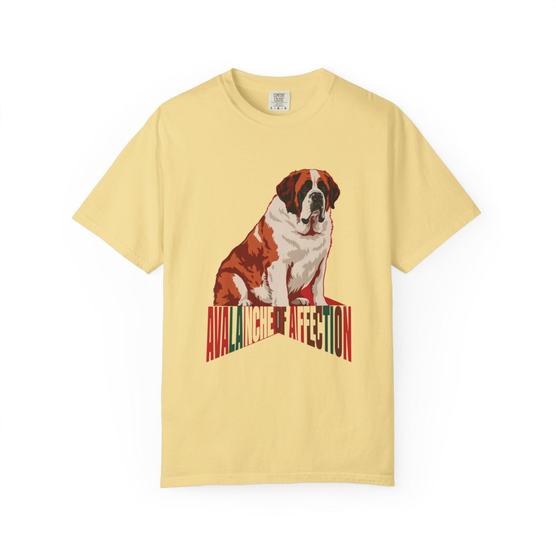 Butter — Front | Saint Bernard 'Avalanche Of Affection' Garment-Dyed Tee