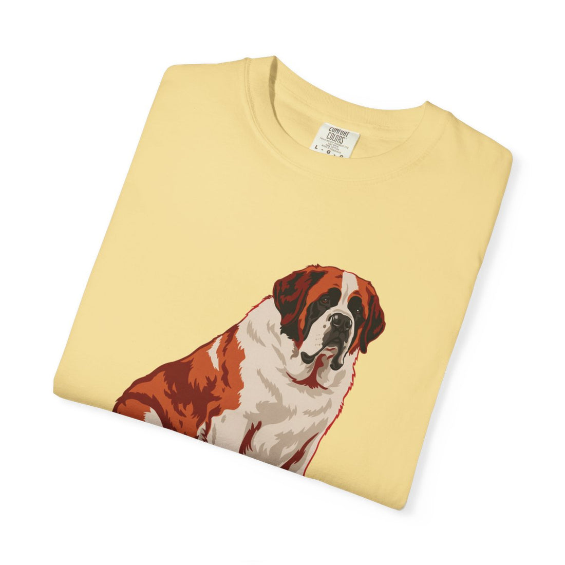 Butter — Folded | Saint Bernard 'Avalanche Of Affection' Garment-Dyed Tee