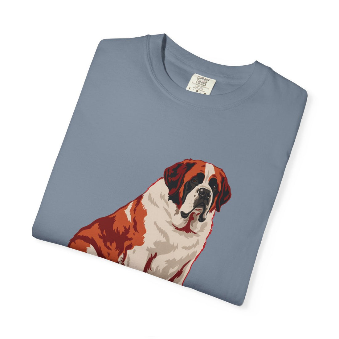 Blue Jean — Folded | Saint Bernard 'Avalanche Of Affection' Garment-Dyed Tee