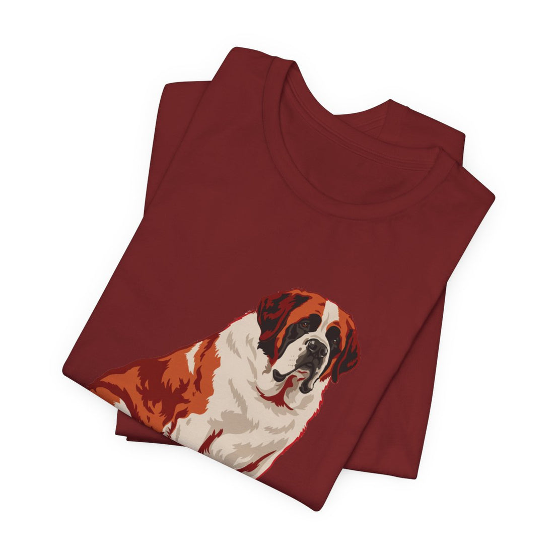 Cardinal — Folded | Saint Bernard 'Avalanche Of Affection' Tee