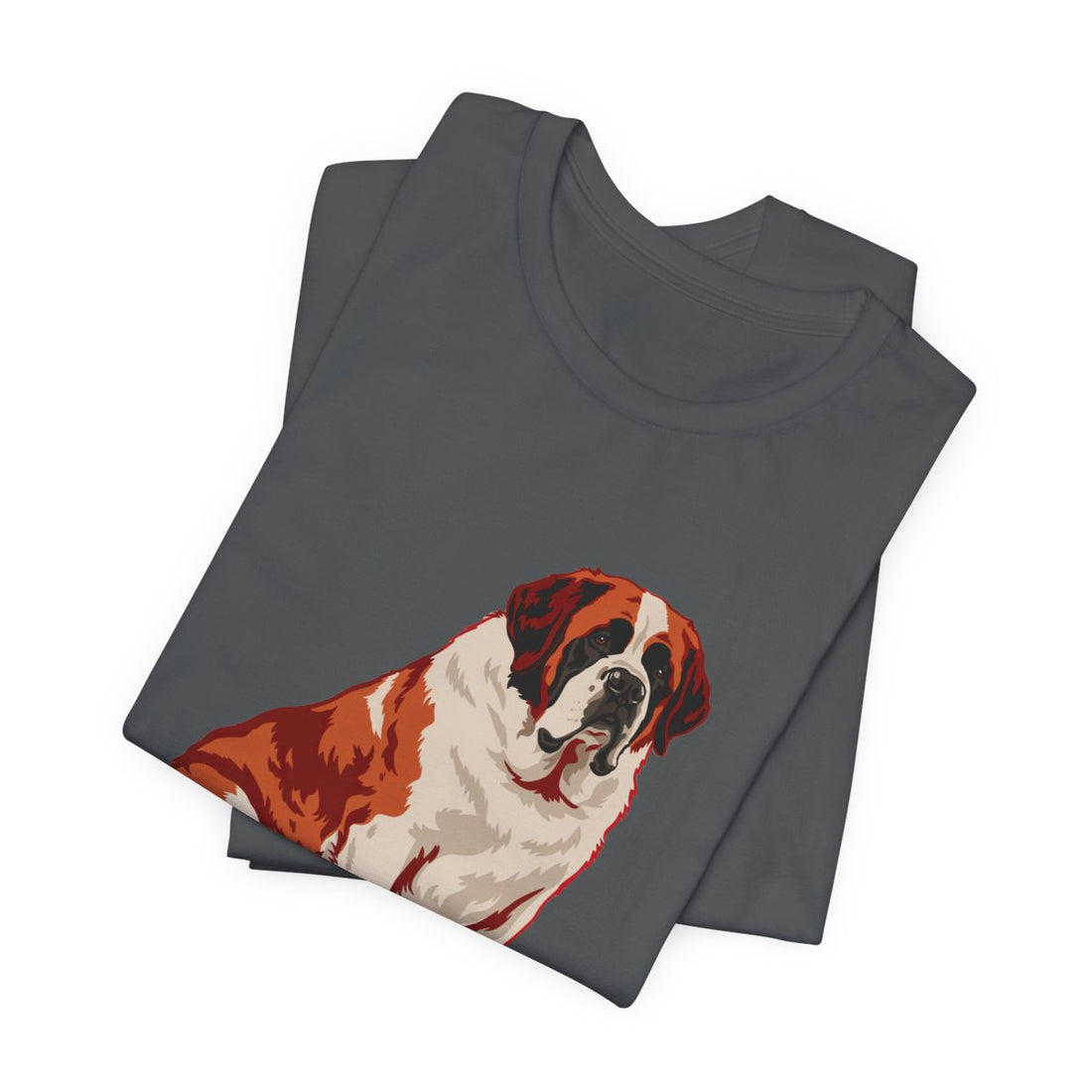 Asphalt — Folded | Saint Bernard 'Avalanche Of Affection' Tee