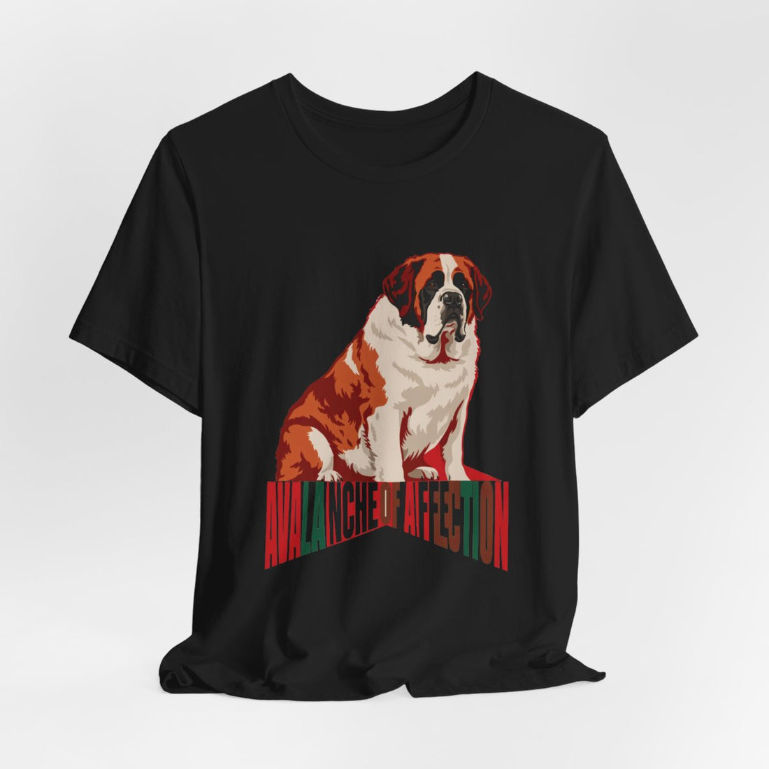 Black — Hanging | Saint Bernard 'Avalanche Of Affection' Tee