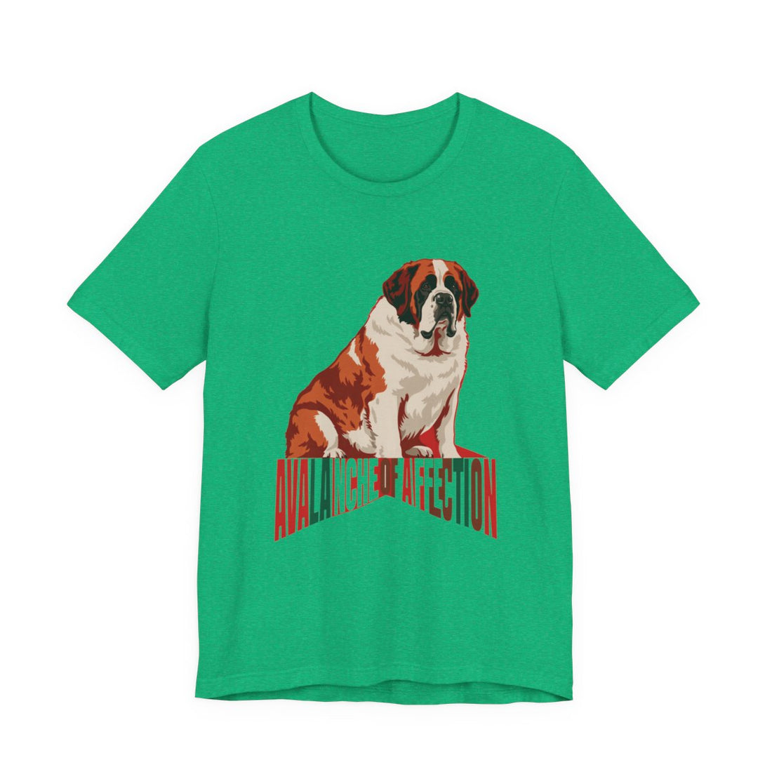 Heather Kelly — Front | Saint Bernard 'Avalanche Of Affection' Tee